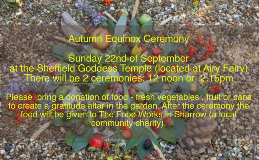 Autumn Equinox 22nd September